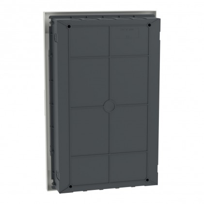 Щит пластиковий SCHNEIDER Easy9 EU вбудований 3 ряди 12 модулів біла двері
