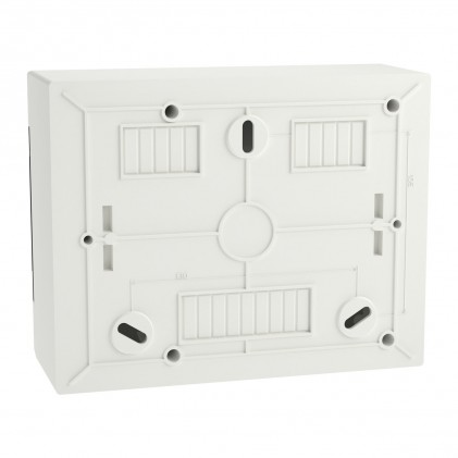 Щит пластиковий SCHNEIDER Easy9 EU навісний 1 ряд 8 модулів димчаті двері