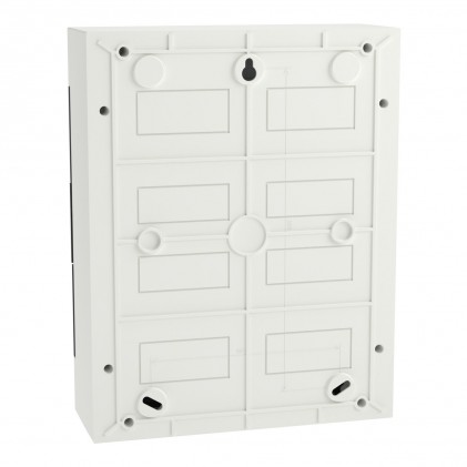 Щит пластиковий SCHNEIDER Easy9 EU навісний 2 ряди 12 модулів димчаті двері