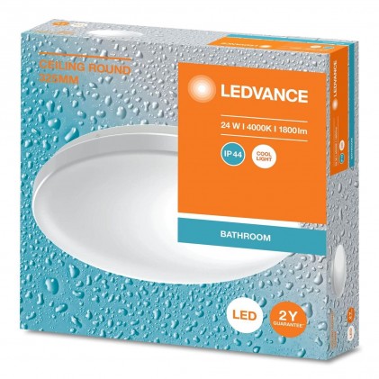 Світильник OSRAM LEDVANCE Ceiling Round 325мм 24W 4000К IP44 світлодіодний