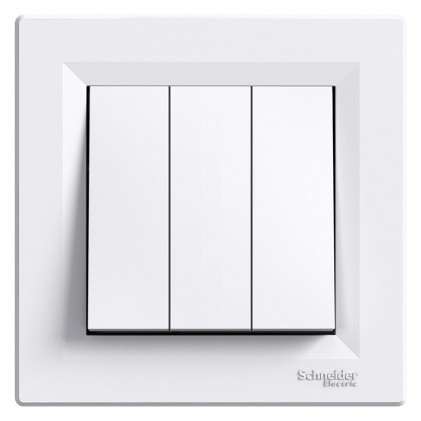 Выключатель SCHNEIDER ASFORA EPH2100121 3 кл. белый