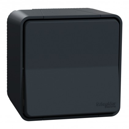 Выключатель SCHNEIDER Mureva Styl MUR35021 проходной (сх 6) IP55 наружный монтаж черный