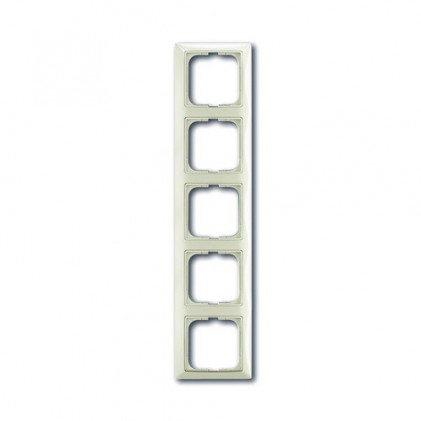 Рамка 5-м ABB Вasic55 слоновая кость
