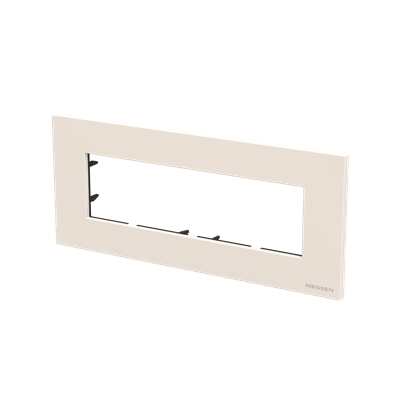 Рамка ABB Zenit 7 модулів белая N2777BL