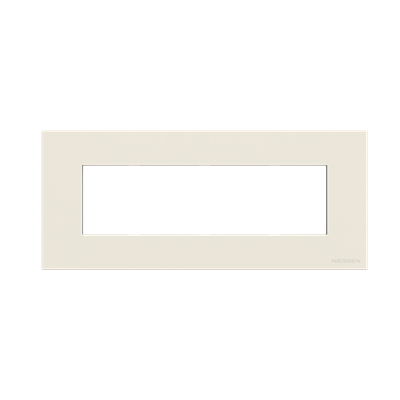 Рамка ABB Zenit 7 модулів белая N2777BL