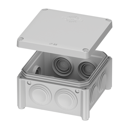 Коробка распределительная PLANK IB005 наружного монтажа IP55 85х85х40