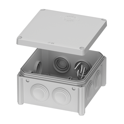 Коробка распределительная PLANK IB006 наружного монтажа IP55 100х100х50