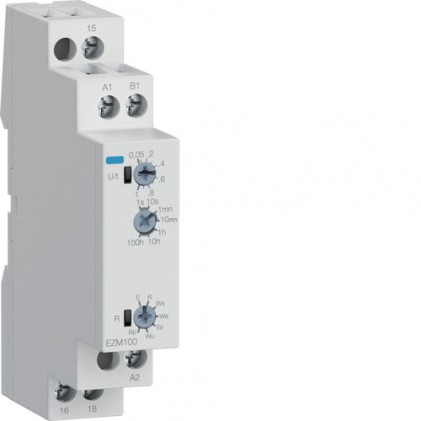 Реле времени HAGER EZM100 многофункциональное 12-240В AC/DC