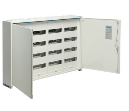 Щит распределительный HAGER Univers IP44/ІІ 650x1050x161мм 192мод.(4x48)
