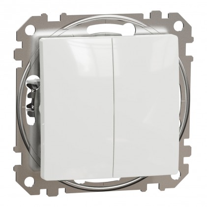 Выключательпереключатель SCHNEIDER Sedna Design 1кл. (сх.6+6) белая