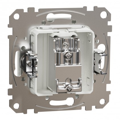 Розетка TV SCHNEIDER Sedna Design кінцева 4dB біла