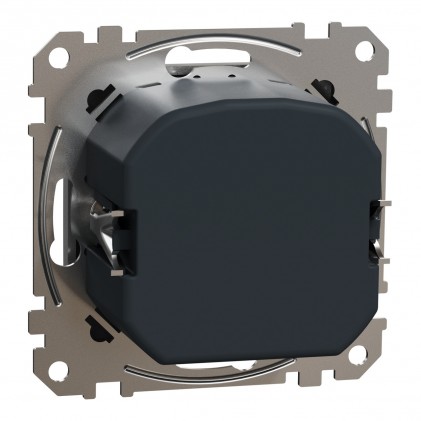 Світлорегулювач LED SCHNEIDER Sedna Design поворотно-нажимний RC 3-370Вт алюміній