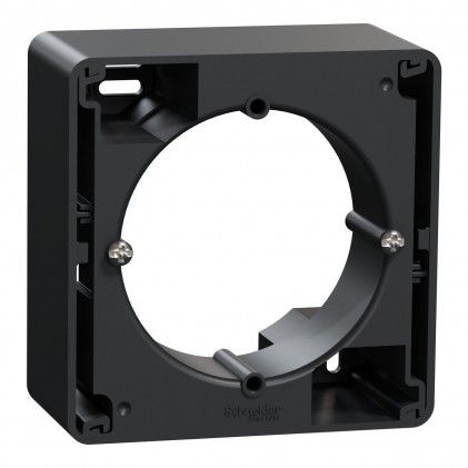 Коробка для наружного монтажа SCHNEIDER Sedna Design черная