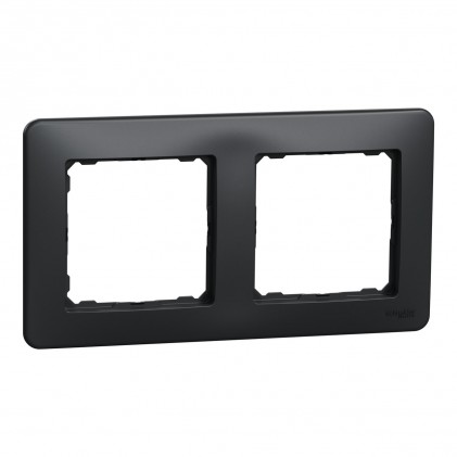 Рамка SCHNEIDER Sedna Design 2-м черная