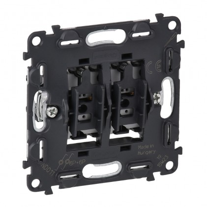 Вимикач кнопка механізм LEGRAND Valena In'Matic 2кл. 10A 250В