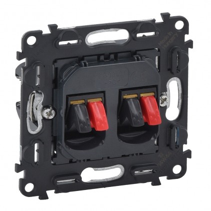 Розетка двойная аудио механизм LEGRAND Valena In'Matic