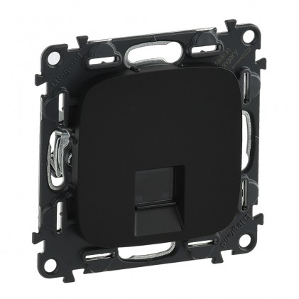 Розетка LEGRAND Valena Allure RJ45 Кат.5е UTP антрацит