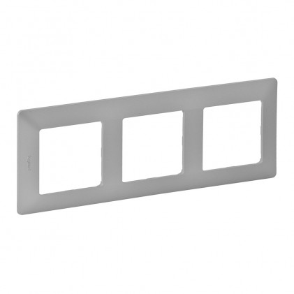 Рамка LEGRAND Valena life 3м алюминий