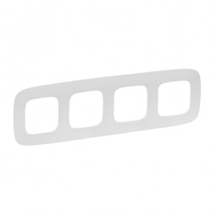 Рамка LEGRAND Valena Allure 4м белая