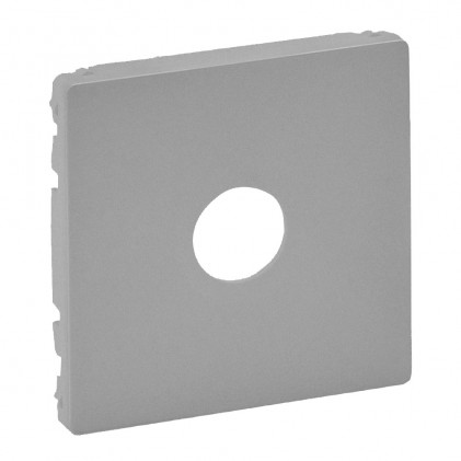 Лицевая панель розетки TV LEGRAND Valena life алюминий