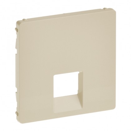 Лицевая панель розетки RJ11/RJ45 LEGRAND Valena life слоновая кость