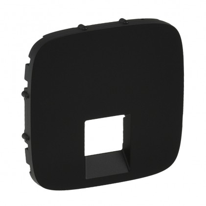 Лицевая панель розетки RJ11/RJ45 LEGRAND Valena Allure антрацит