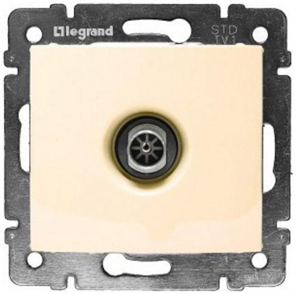 Розетка TV 2400MHz 1.5dB LEGRAND Valena Classic слоновая кость
