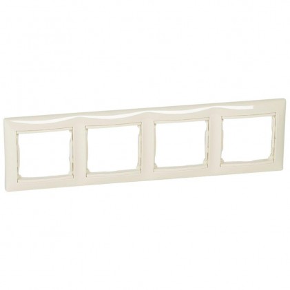 Рамка LEGRAND Valena Classic 4м слоновая кость