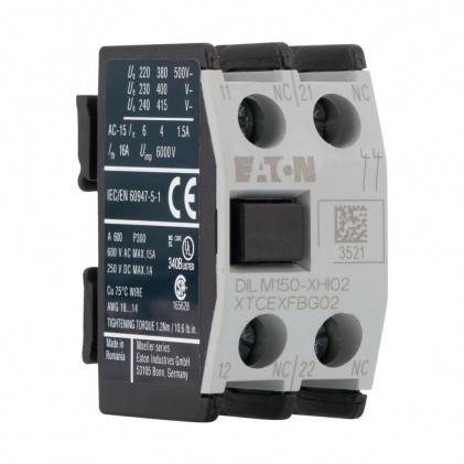 Блок додаткових контактів DILM150-XHI02 EATON