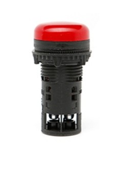 Лампа сигнальна LED матова ELPI-024С-R 24V AC/DC (червона) ETI