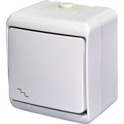 Вимикач "сходовий" VHE-3 (білий, IP54) ETI