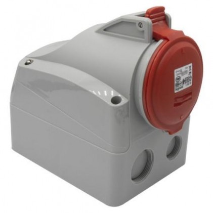 Розетка накладная LEGRAND 32A 3К+Н+З 415В IP44