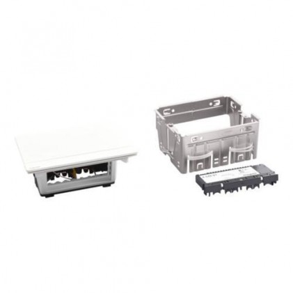 Выдвижной люк LEGRAND INCARA POP-UP с монтажным комплектом 4 модуля IP20 цвет белый