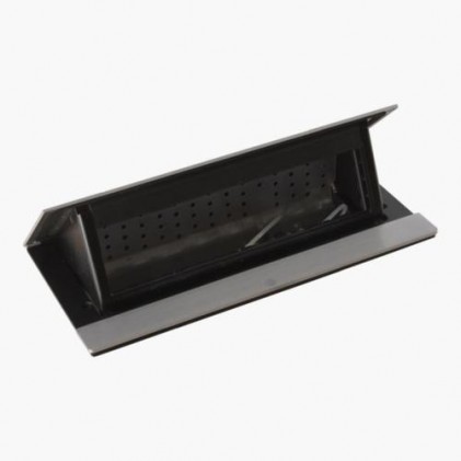 Висувний люк LEGRAND INCARA POP-UP з монтажним комплектом 8 модулів ІР20 колір нерж.сталь