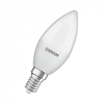 Led лампа OSRAM LEDS CLB60 7.5W/840 230V FR FIL E14 світлодіодна