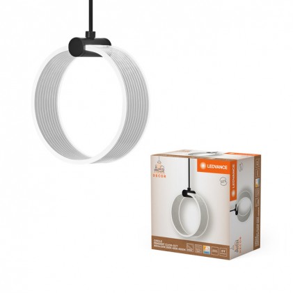 Світильник LEDVANCE Decor Circle 1XPendant PL 8W Click CCT Black світлодіодний