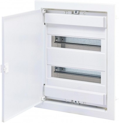 Щит металопластиковий ECG28 (24+4 модулів, металеві білі дверцята) ETI