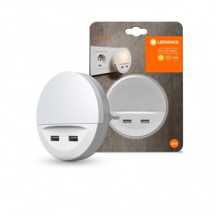 Нічник розетковий OSRAM LEDVANCE LUNETTA USB