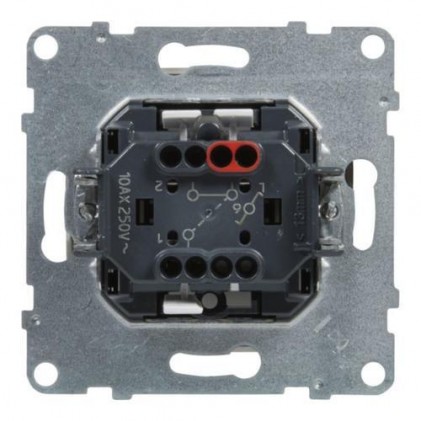 Выключатель-переключатель LEGRAND Suno 1-клавишный 10АХ/250В автоклеммы белый