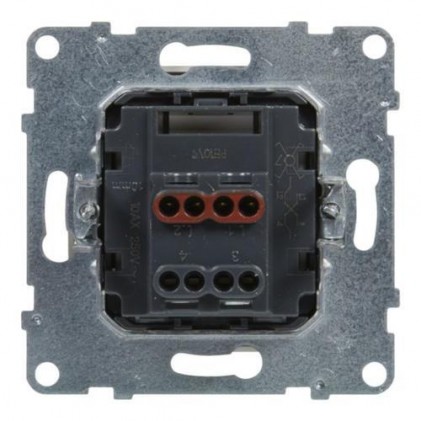 Выключатель перекрестный LEGRAND Suno 1-клавишный 10АХ/250В слоновая кость