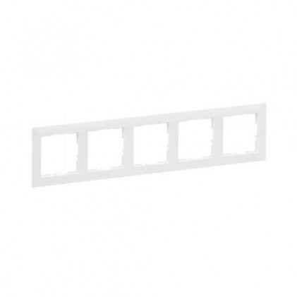 Рамка 5-м LEGRAND Suno белая