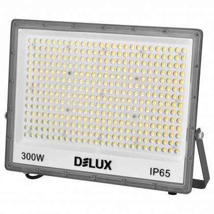 Прожектор DELUX FMI 13 LED 300 Вт 6500К IP65 серый светодиодный