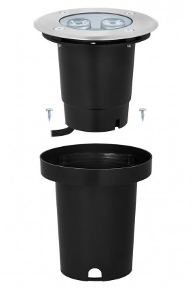 Светильник DELUX GROUND 016 LED 3W 5000К 220V IP67 садово-парковый грунтовой светодиодный