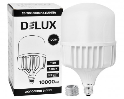 Led лампа DELUX T150 100Вт E27/E40 6500K высокомощная светодиодная