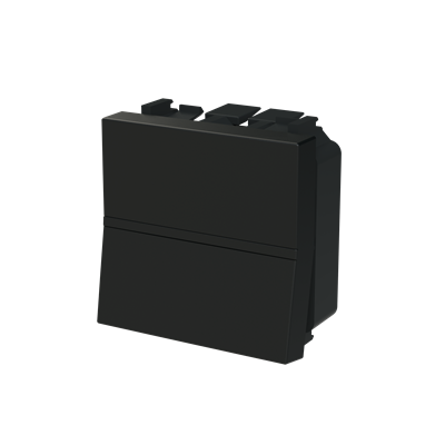 Кнопка ABB Zenit  2 мод. черный матовый N2204.7NТ
