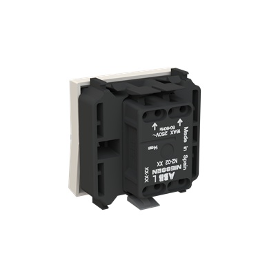 Выключатель ABB Zenit проходной (сх.6) 2 мод. дюна N2202 DN