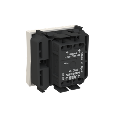 Вимикач ABB Zenit перехресний (Сх.7) 2 мод. чорний матовий N2210 DN