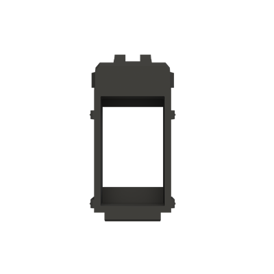 Суппорт для разъемов KeyStone АВВ 1 мод. Zenit