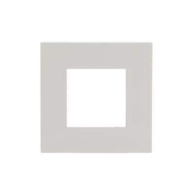 Рамка ABB Zenit R Solid 1-м белая N2271.1 BL