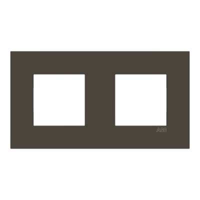 Рамка ABB Zenit S 2-м антрацит N2272.А АN